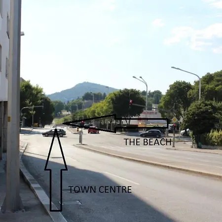 Old City/Beach 13 Minutes Away, Parking, For 4 Split Exterior photo